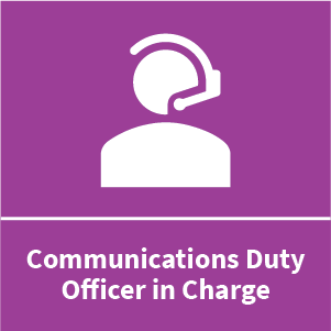 Communications Duty Officer In Charge icon