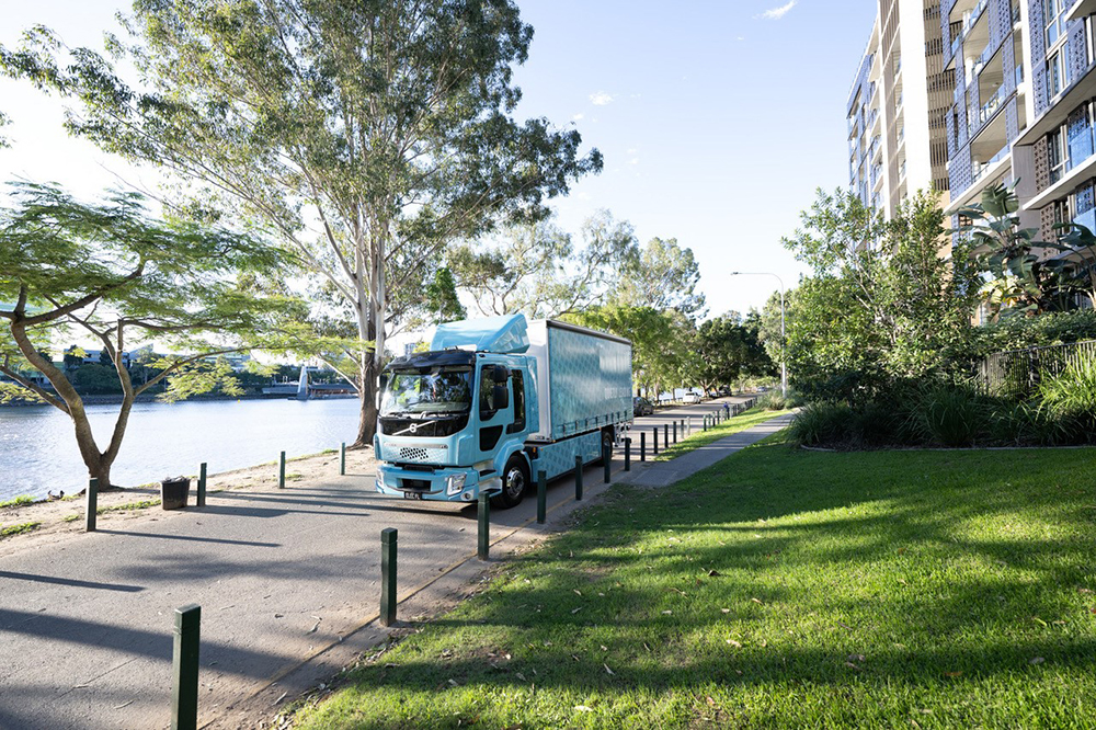 Volvo electric truck