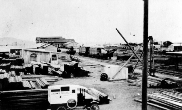 Powerhouse Yard, Kingston, 1925
