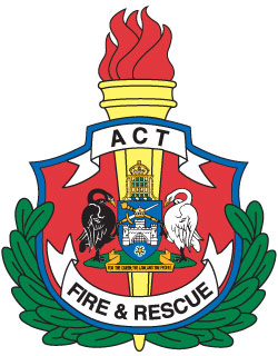 ACT Fire and Rescue badge