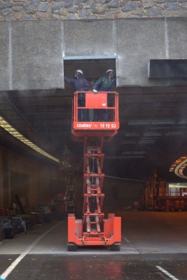 Acton Tunnel cleaning